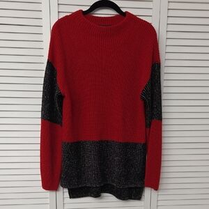 Karl Lagerfeld Vibrant Red Knit Sweater